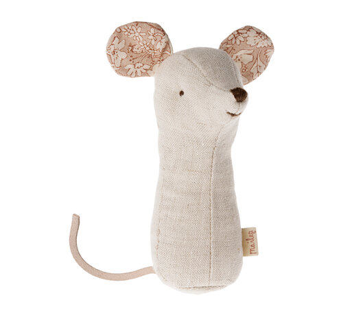 Maileg Lullaby friends, Mouse rattle - Nature