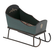 Maileg Sleigh, Mouse - Green