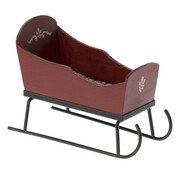 Maileg Sleigh, Mouse - Red