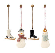 Maileg Metal ornament set - Winter wonderland