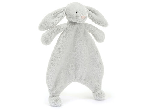 Jellycat Knuffeldoek Bashful Silver Bunny Comforter