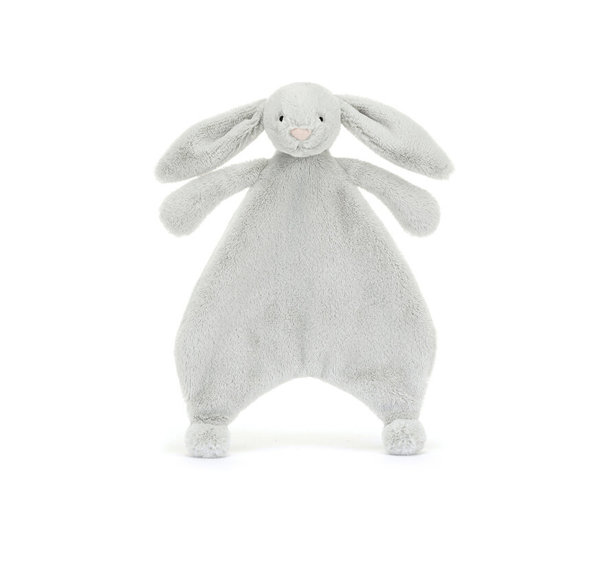 Bashful Silver Bunny Comforter