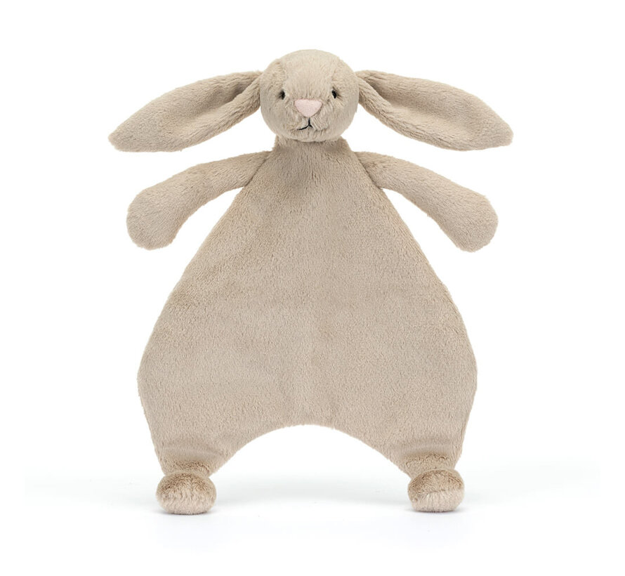 Bashful Beige Bunny Comforter