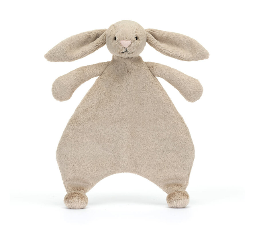 Knuffeldoek Bashful Beige Bunny Comforter