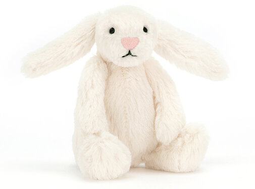 Jellycat Soft Toy Konijn Bashful Cream Bunny Tiny