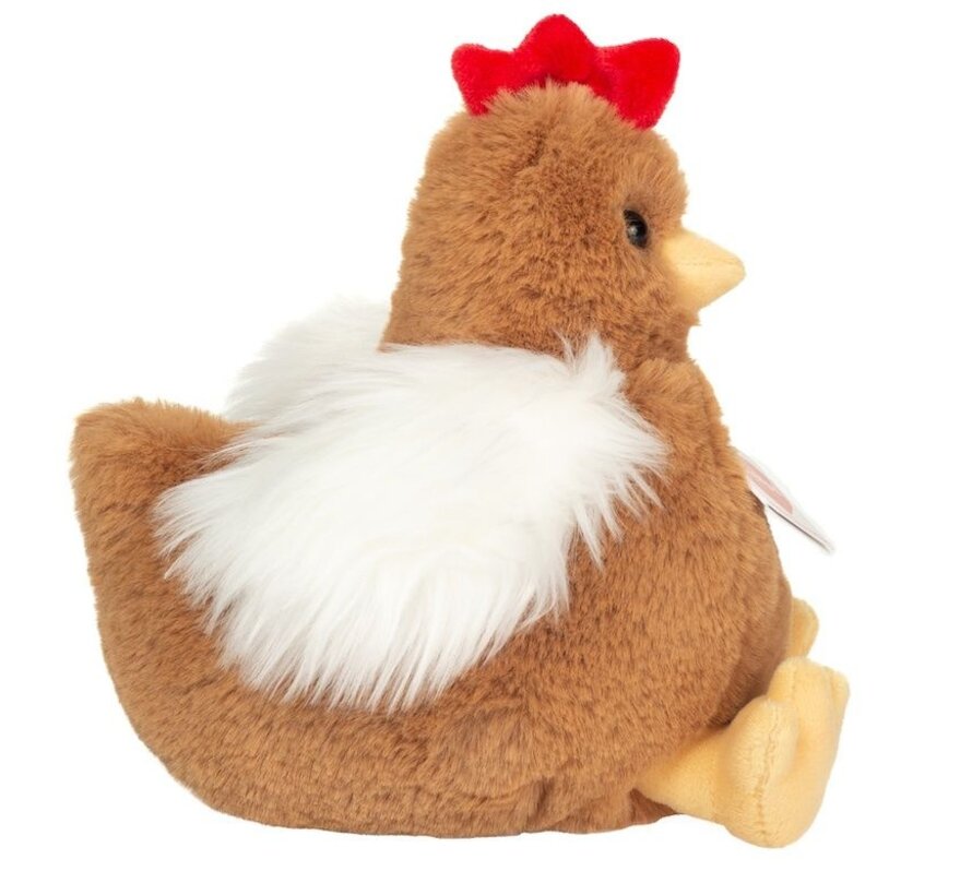 Knuffel Kip 18cm