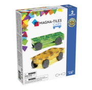 Magna-Tiles Cars 2 pcs Green Set