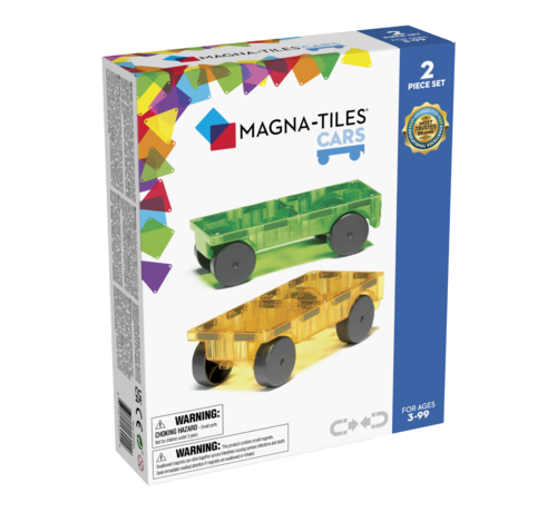 Magna-Tiles Cars 2 pcs Green Set