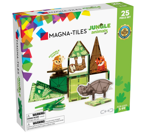 Magna-Tiles Jungle Animals 25 pcs Set