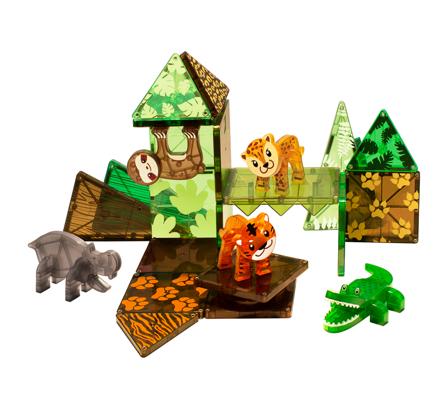 Jungle Animals 25 pcs Set