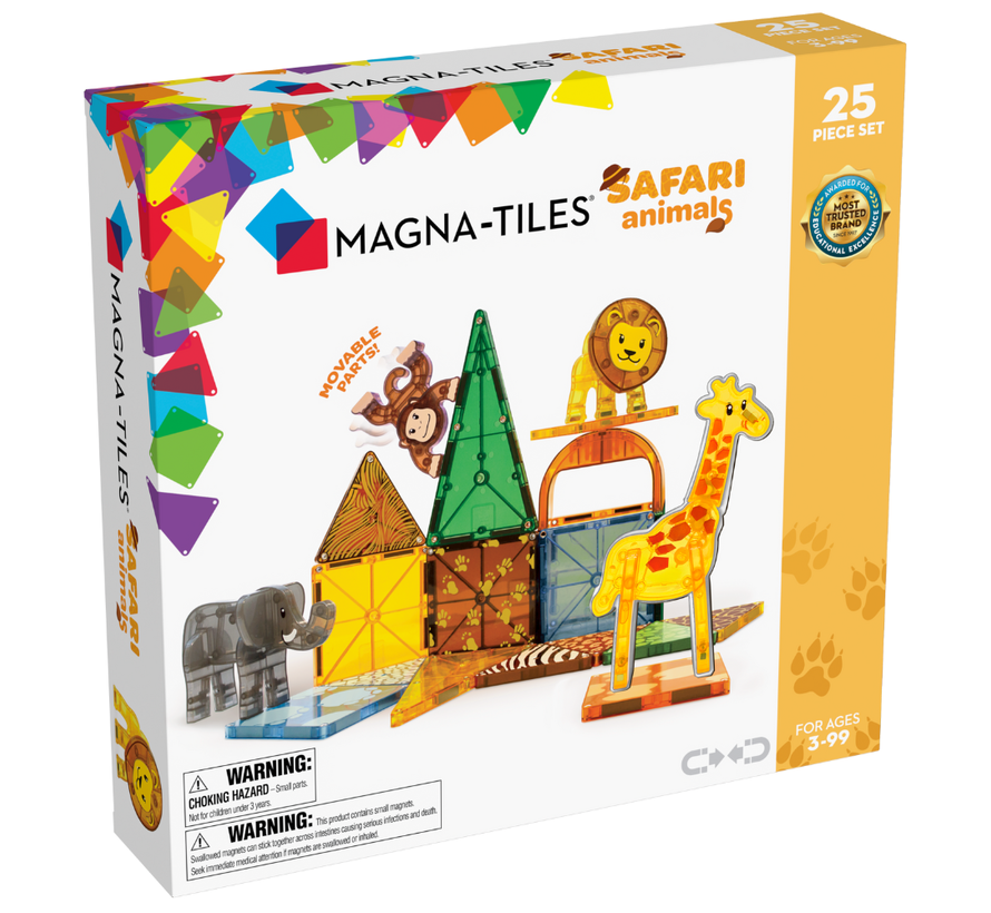 Safari Animals 25 pcs Set