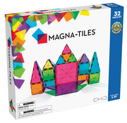 Magna-Tiles Clear Colors 32 pcs