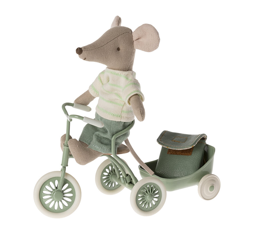 Knuffelmuis Tricycle Big Brother