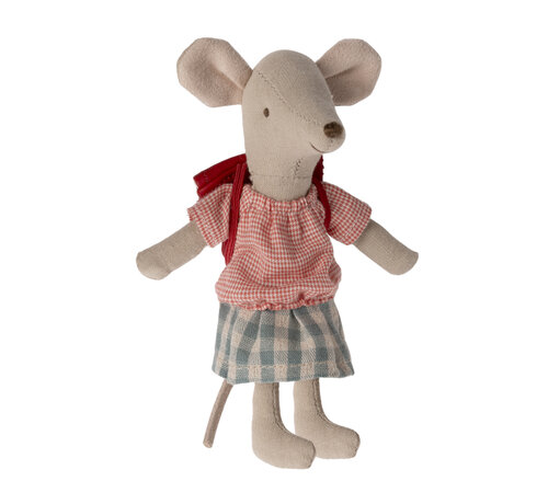 Maileg Tricycle mouse, Big sister - Red