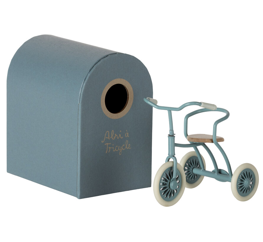 Abri à tricycle, Mouse ­ Petrol blue