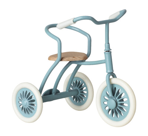 Maileg Abri à tricycle, Mouse ­ Petrol blue