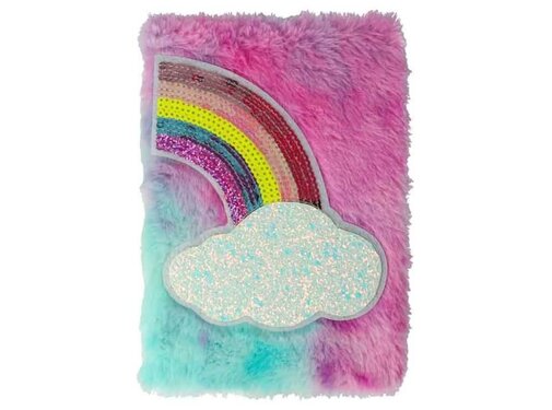 BB Klostermann Notitieboekje Cutie Regenboog Donker A5