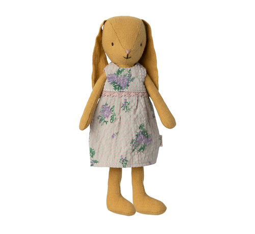 Maileg Bunny Size 1 Dusty Yellow Dress 20cm