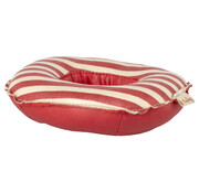 Maileg Rubber boat, Small mouse - Red stripe