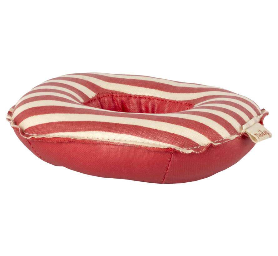 Rubber boat, Small mouse - Red stripe