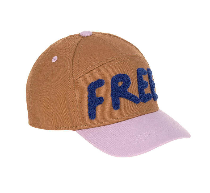 Kids Skater Cap Little Gang Free Caramel/Lilac