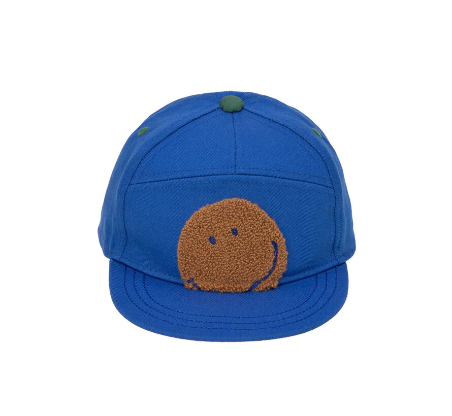 Kids Skater Cap Little Gang Smile Blue