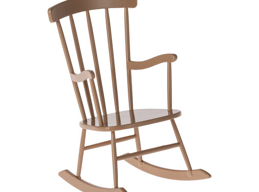 Maileg Schommelstoel Rocking Chair Mini Dark Powder