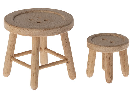 Maileg Tafel en Stoel Set Muis