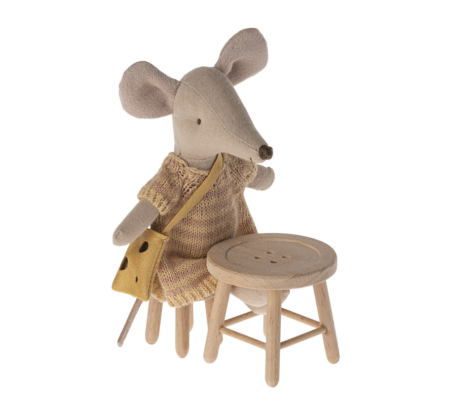 Table and stool set, Mouse