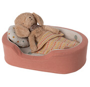 Maileg Cosy basket, Medium - Coral