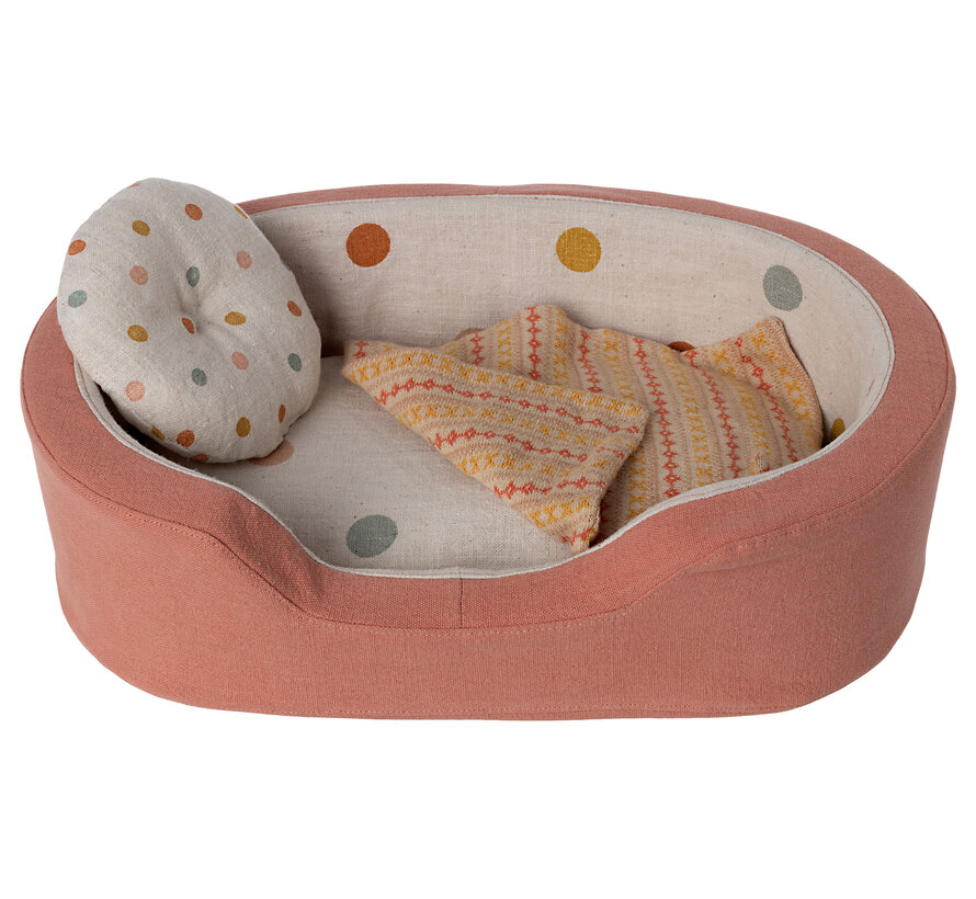 Cosy basket, Medium - Coral