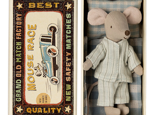 Maileg Big brother mouse in matchbox