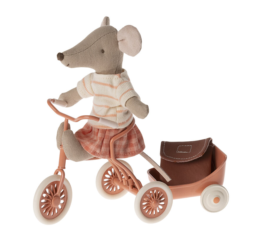 Tricycle mouse, Big sister - Coral
