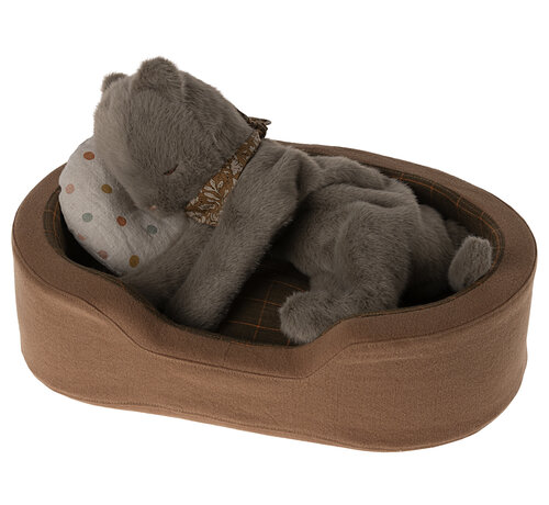 Maileg Kitten, Plush - Earth grey