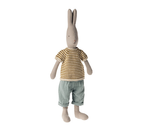 Maileg Rabbit size 3, Classic - Knitted shirt and pants