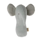 Maileg Knuffelrammelaar Lullaby Friends Olifant Lichtblauw