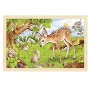 GOKI Puzzel Ree in het Bos 24pcs