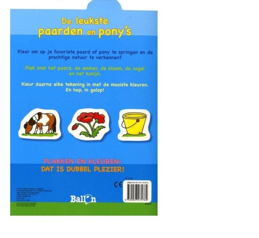 De leukste paarden en pony's plakboek