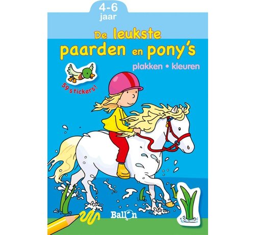De leukste paarden en pony's plakboek