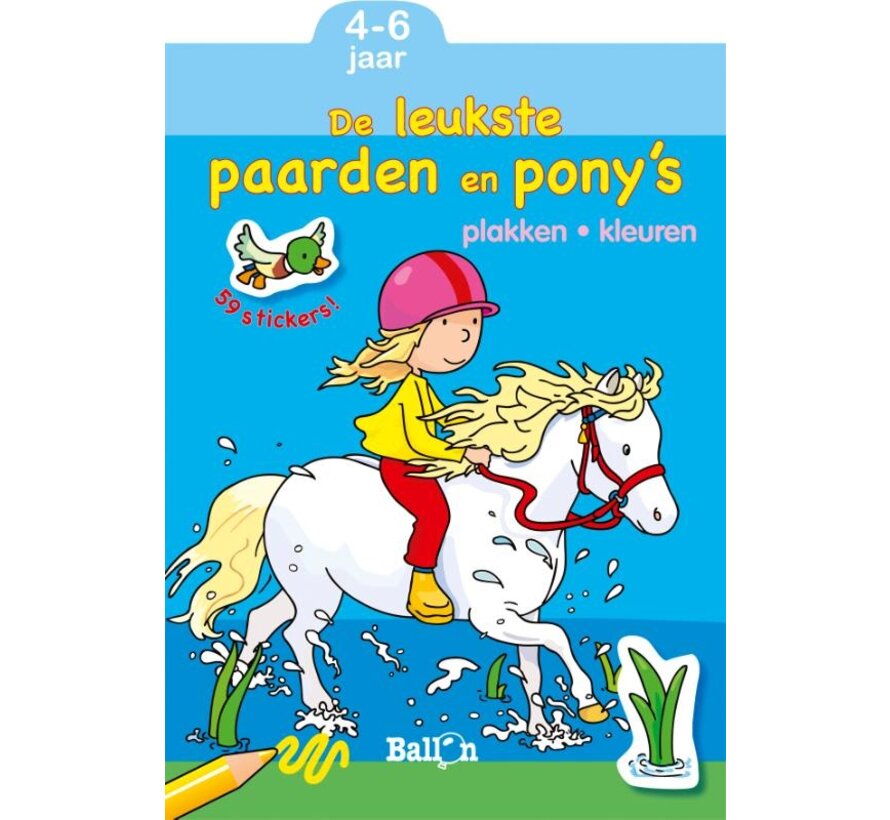 De leukste paarden en pony's plakboek
