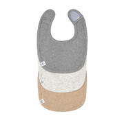 Lässig Newborn Bib 3 pcs GOTS