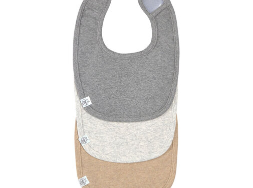 Lässig Newborn Slab GOTS Dark Grey/Light Grey/Nature