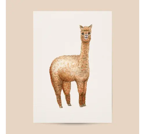 World of Mies Poster Alpaca