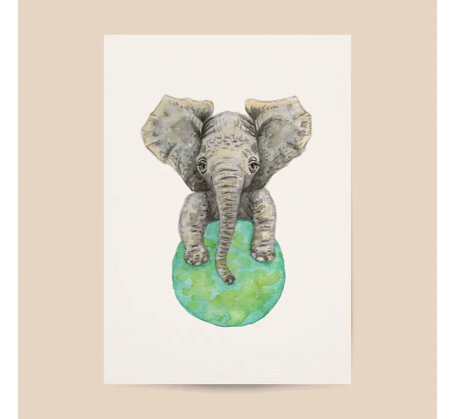 Poster Olifant