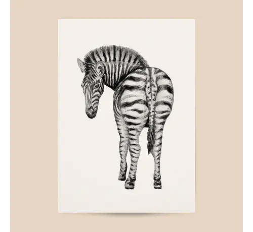 World of Mies Poster Zebra