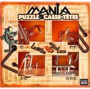 Eureka Mania Puzzle Casse Têtes Set 4-pcs Orange