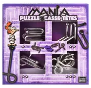 Eureka Mania Puzzle Casse Têtes Set 4-pcs Purple