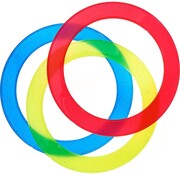 Eureka Acrobat - Set 3 juggling rings junior (d. 24 cm)