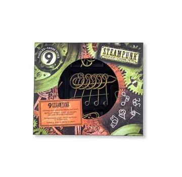 Eureka Steampunk Puzzel Bruin Set 9-delig