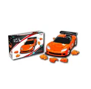 Eureka 3D Puzzle car - Corvette C6R - 1:32 - Orange***